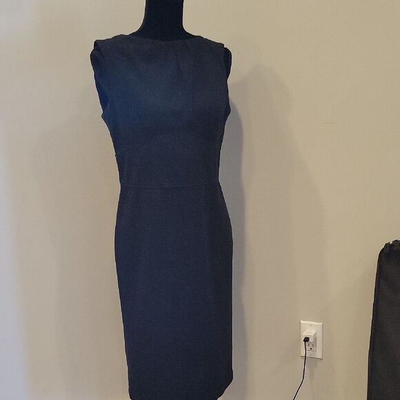 Zara Black WOOL Midi Dress - Picture 3 of 7